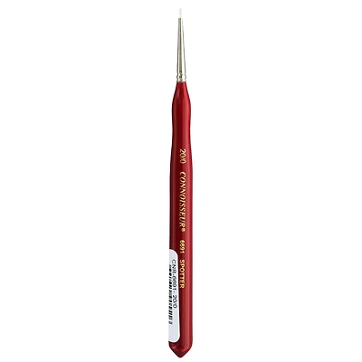 Connoisseur® White Taklon Mini Detail Spotter Brush, 20/0