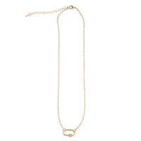 18" Gold Paperclip Necklace by Bead Landing™