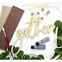 Leisure Arts® 12.25" Wood Gather Word