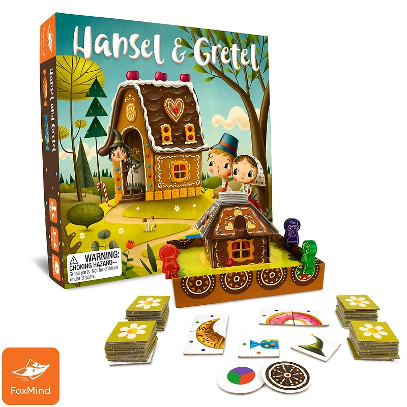 FoxMind Games Granna Fairytale Series Hansel & Gretel Game