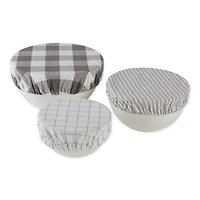 DII® Assorted Gray Farmhouse Woven Dish Cover Set