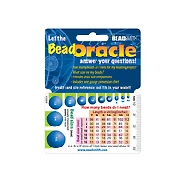 The Beadsmith® Bead Oracle™ Beader's Wallet Reference Card