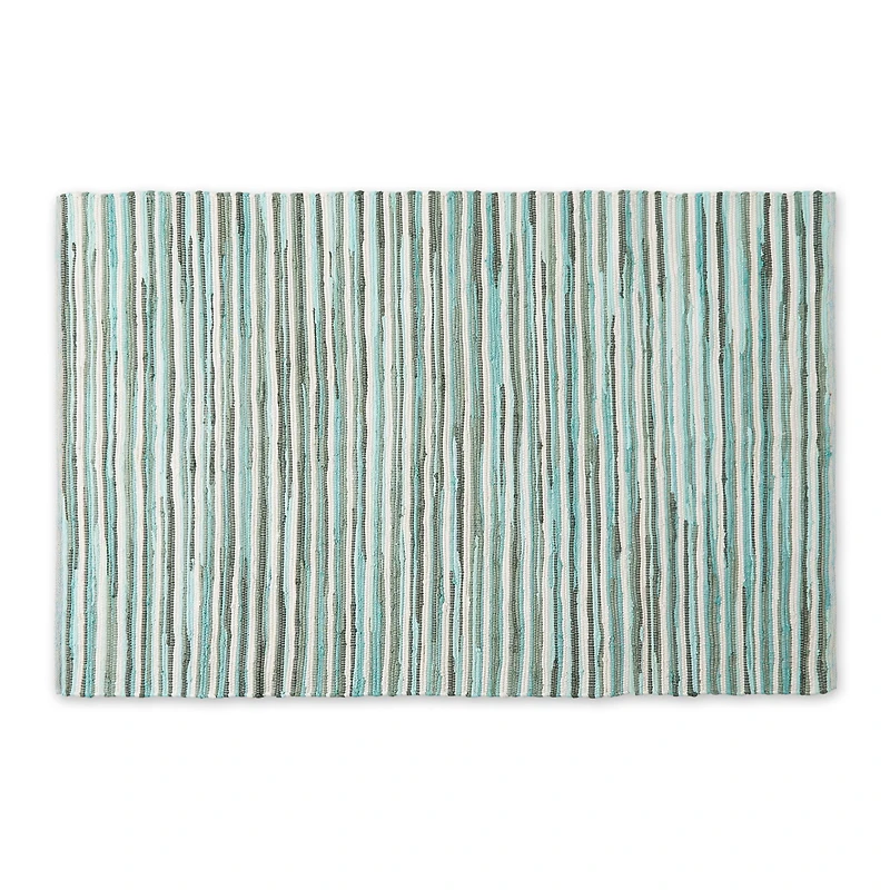 DII® Slim Stripe Cotton Chindi Rug