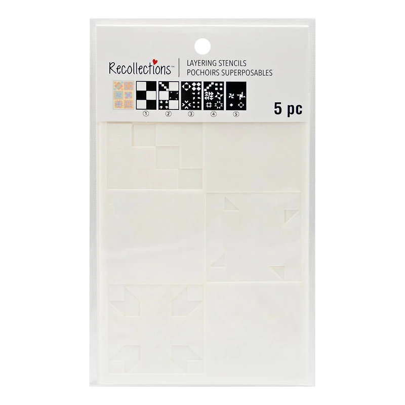 Quilt Layering Stencils by Recollections™