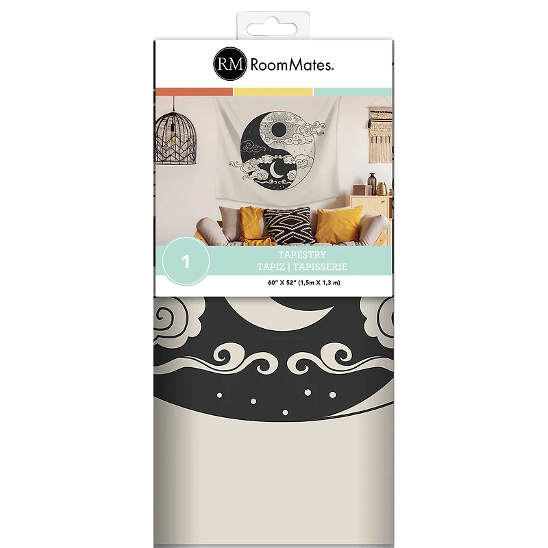 RoomMates Yin Yang Tapestry