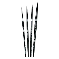 Silver Brush Limited Black Velvet® Round Brushes Set