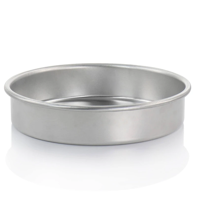 Oster Baker's Glee 9" Silver Aluminum Round Cake Pan