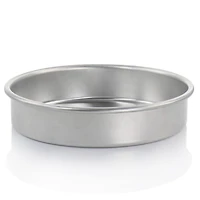 Oster Baker's Glee 9" Silver Aluminum Round Cake Pan