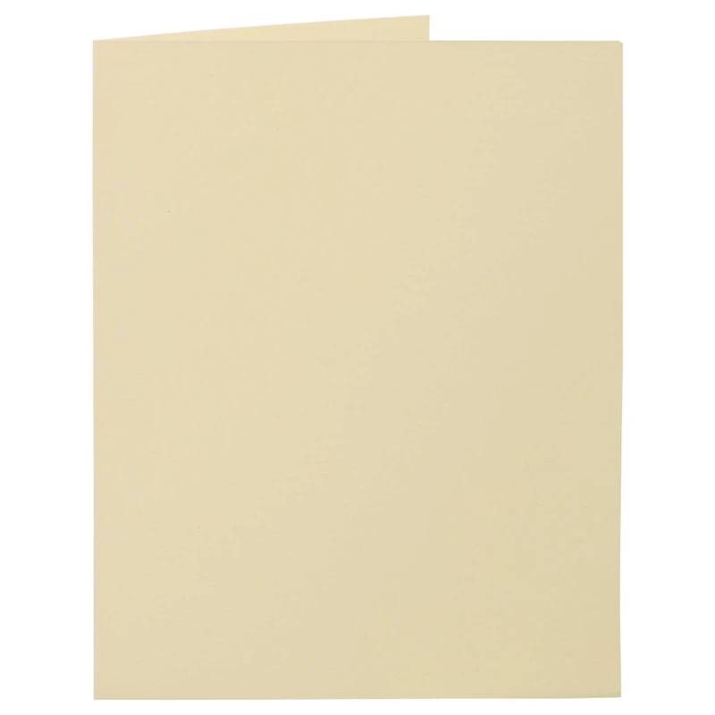 JAM Paper A2 Ivory Blank Foldover Cards