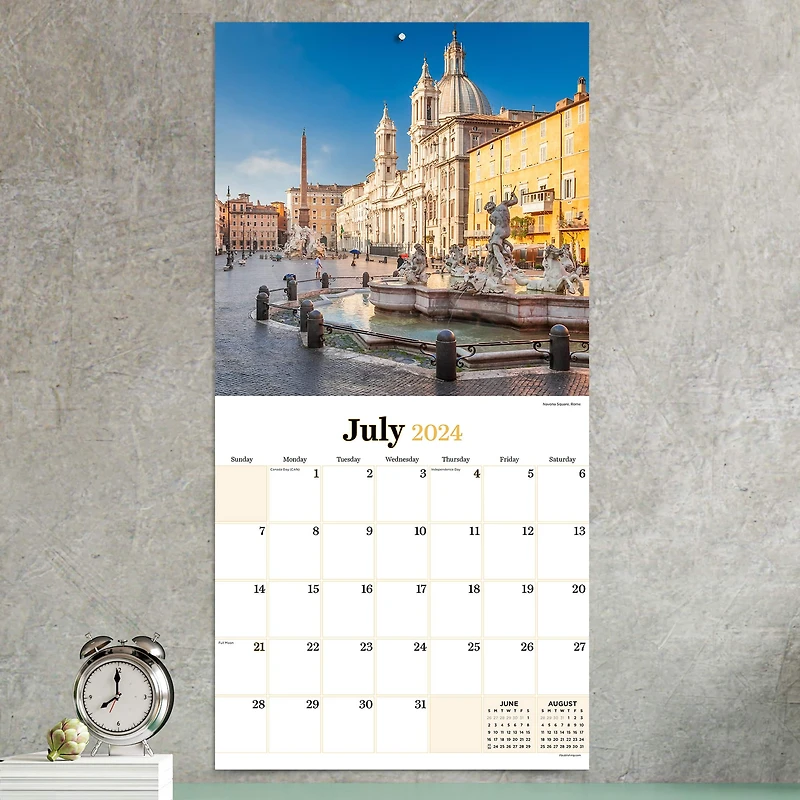 TF Publishing Italy Wall Calendar