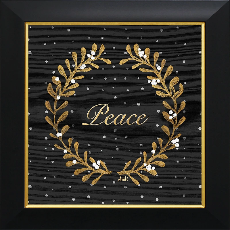 Timeless Frames® Gold Peace Framed Wall Décor