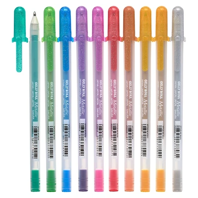 6 Packs: 10 ct. (60 total) Gelly Roll® Metallic Gel Pen Set