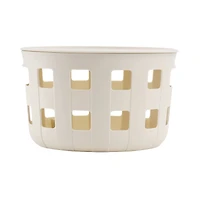 Ezy Storage Aura 5.2qt. Round Lidded Basket