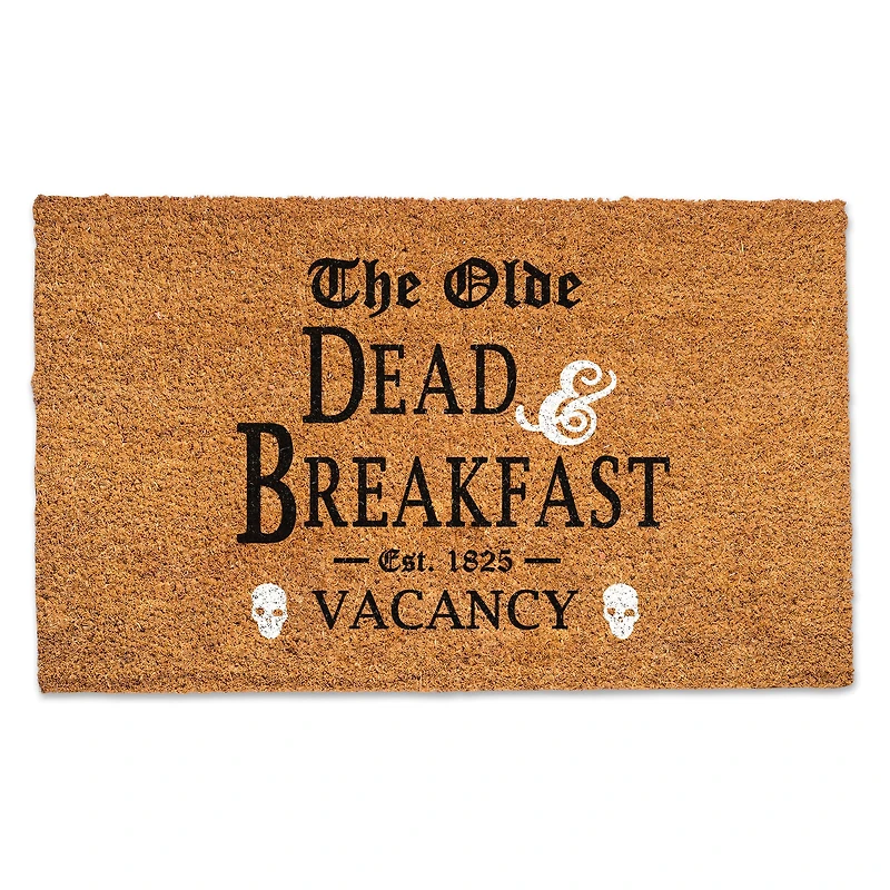 Dead & Breakfast Door Mat