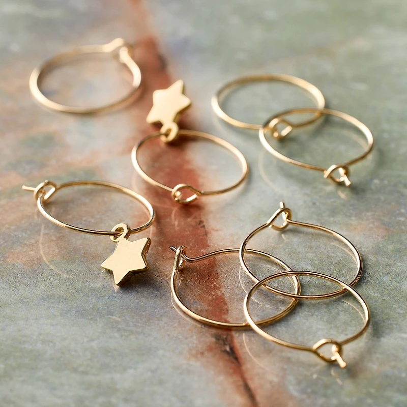 20mm Ear Wire Beading Hoops