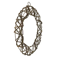 18" Brown Twig Wreath Form by Ashland®