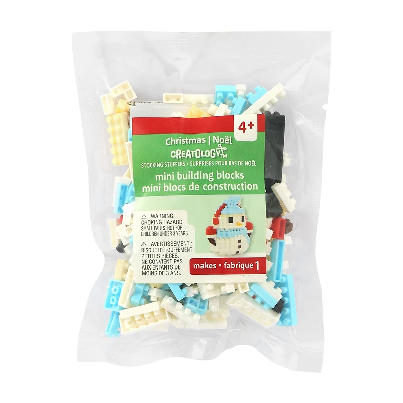 Snowman Mini Building Blocks by Creatology™