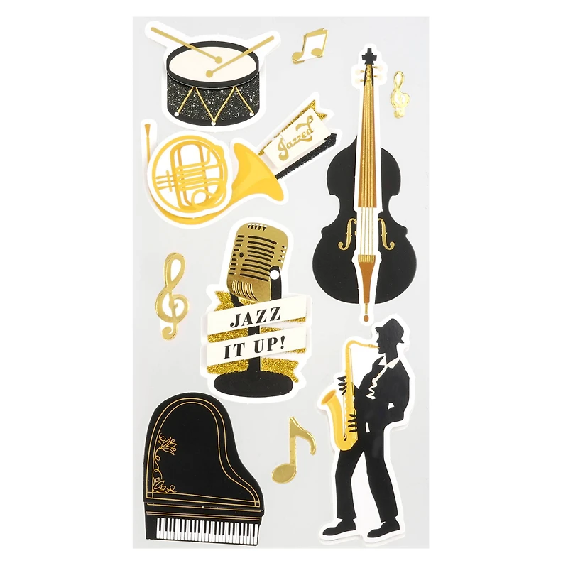 Jazz Music Stickers by Recollections™