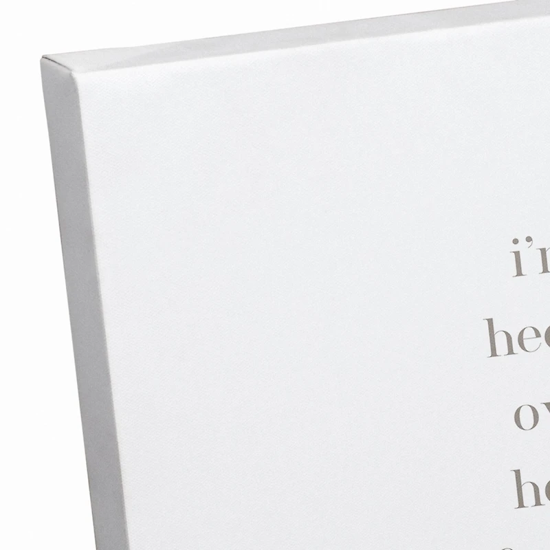 Hedge Over Heels 11" x 14" Canvas Wall Art