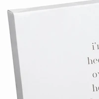 Hedge Over Heels 11" x 14" Canvas Wall Art