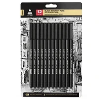 Arteza® Inkonic® 0.4mm Black Fineliner Pens, 12ct.