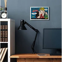 Stupell Industries True Romance Comic Retro Wooden Wall Plaque