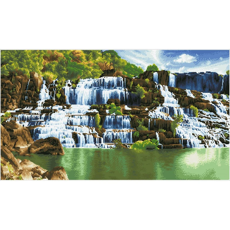 Diamond Dotz® Advanced Pongour Waterfall Diamond Painting Kit