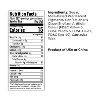 AC Food Crafting 15 Mesh Bulk Pearlized Sanding Sugar Sprinkles, 50lb.