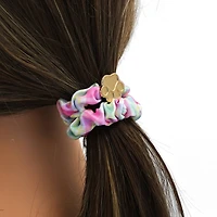 Pink Plaid Scrunchie by Fab Finds