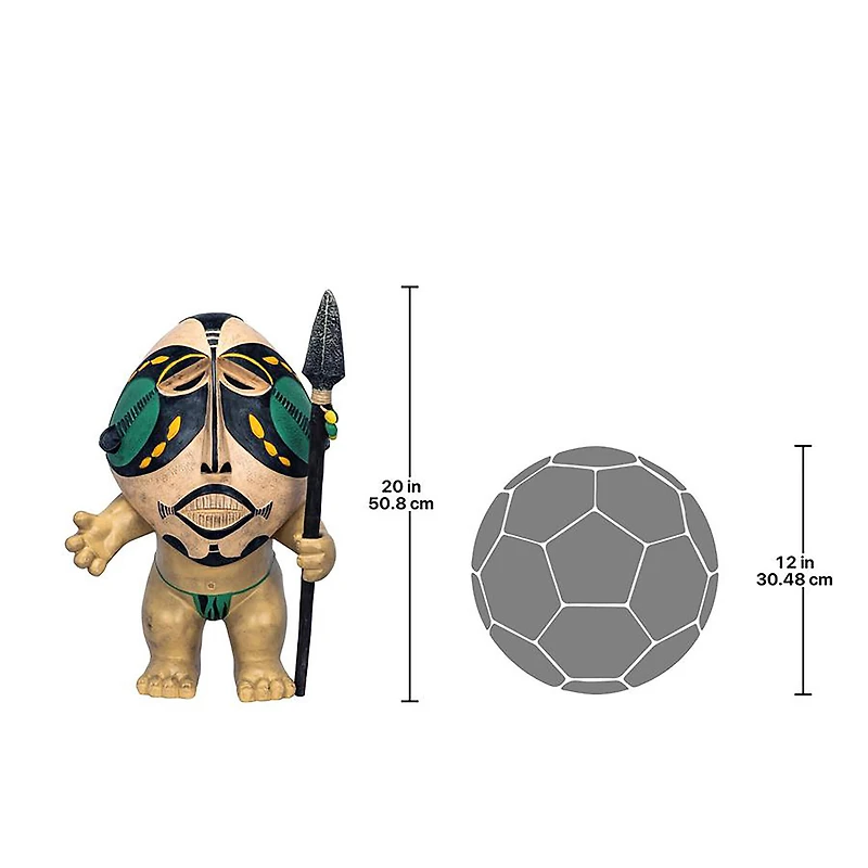 Design Toscano 20" Ibo-Odo the Warrior Garden Statue