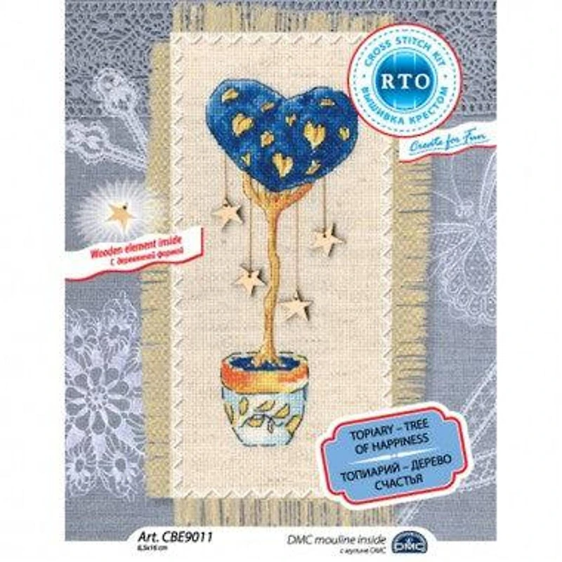 RTO Topiary Tree of Happiness Cross Stitch Kit