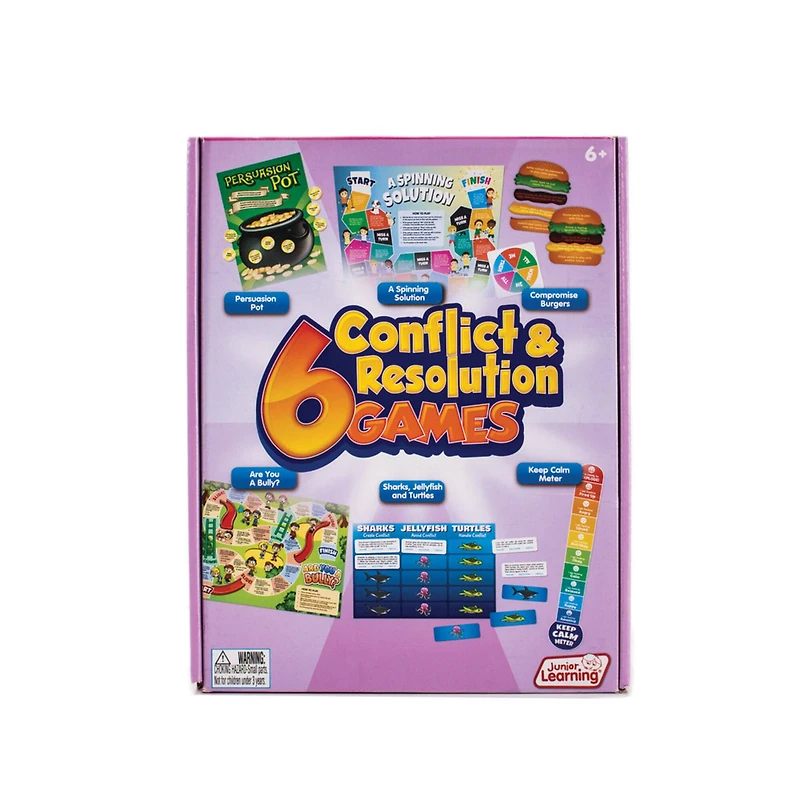 Junior Learning® 6 Conflict & Resolution Games