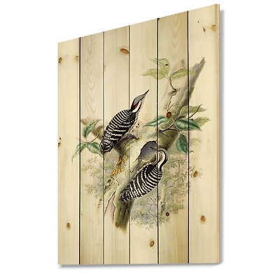 Designart - Vintage Birds In The Wild V