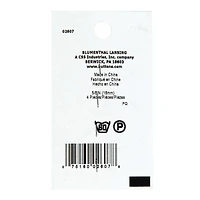 LaMode 5/8" Gold Flat Shank Buttons, 4ct.