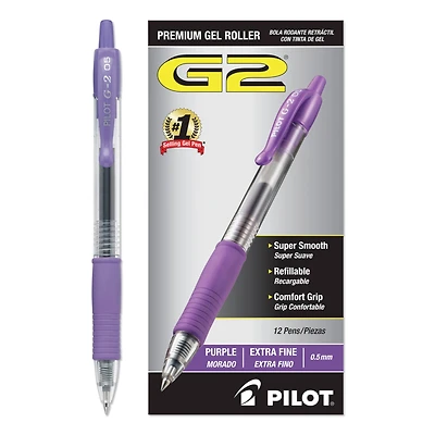 12 Packs: 12 ct. ( total) Pilot® G2® Fine Point Smoke Barrel Premium Retractable Gel Pen