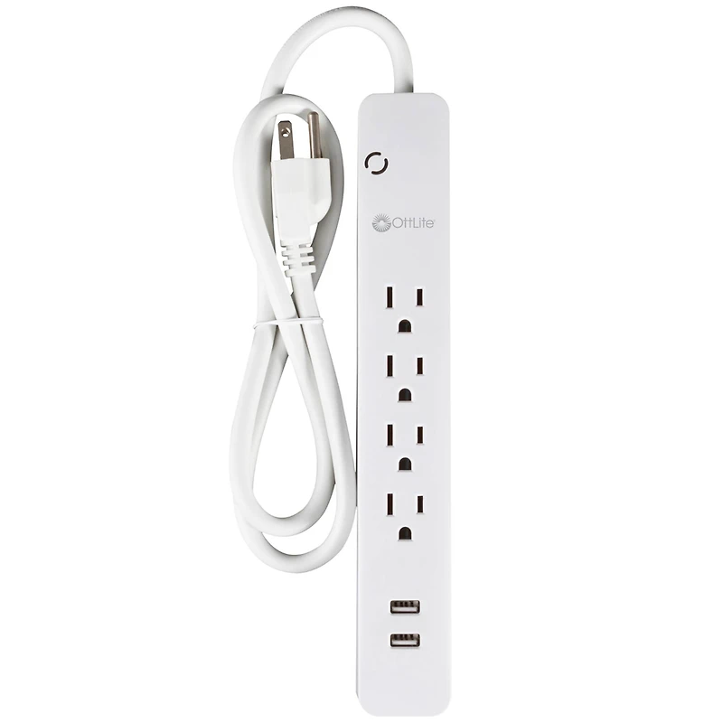 OttLite Charge & Protect Power Strip