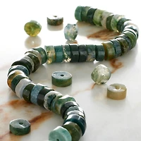 Fancy Jasper Heishi Beads by Bead Landing
