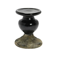 Hello Honey® 6.5" 2-Tone Sculptural Terra Cotta Candle Holder