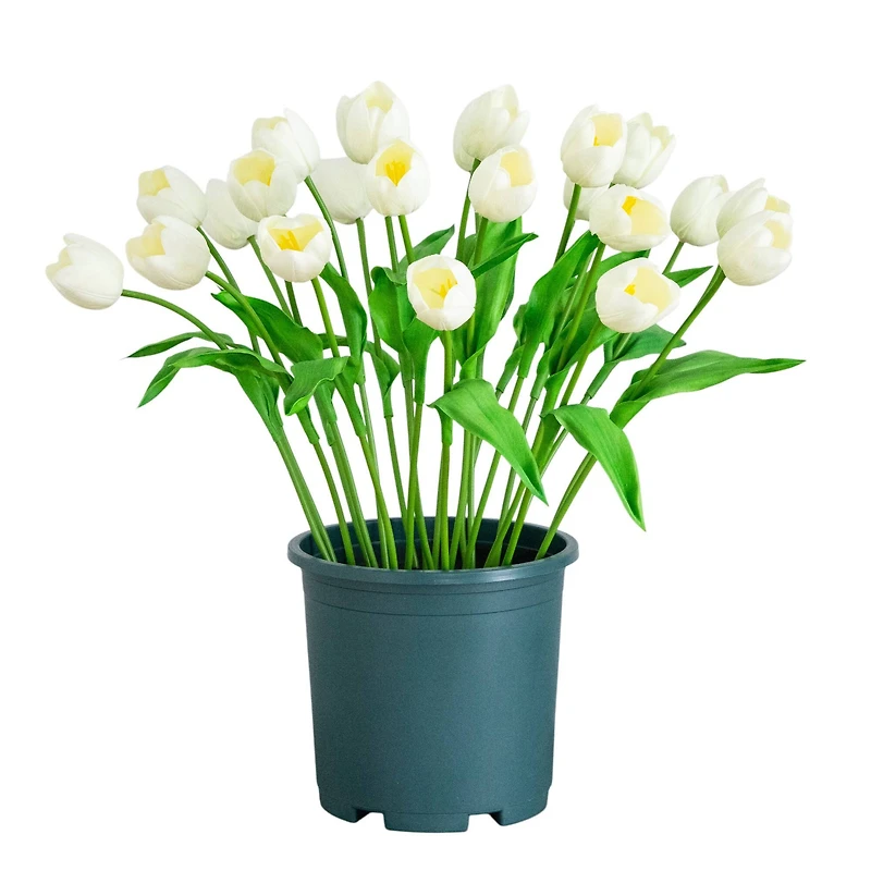2ft. UV Resistant Artificial Tulip Plant (Indoor/Outdoor)