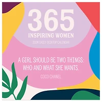 TF Publishing 2024 365 Inspiring Women Daily Desktop Calendar
