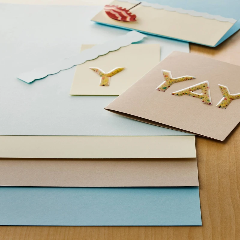 12 Packs: 50 ct. (600 total) Seaside 8.5" x 11" Cardstock Paper by Recollections™