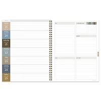 TF Publishing 2025-2026 Francophile Flower Large Weekly/Monthly Planner