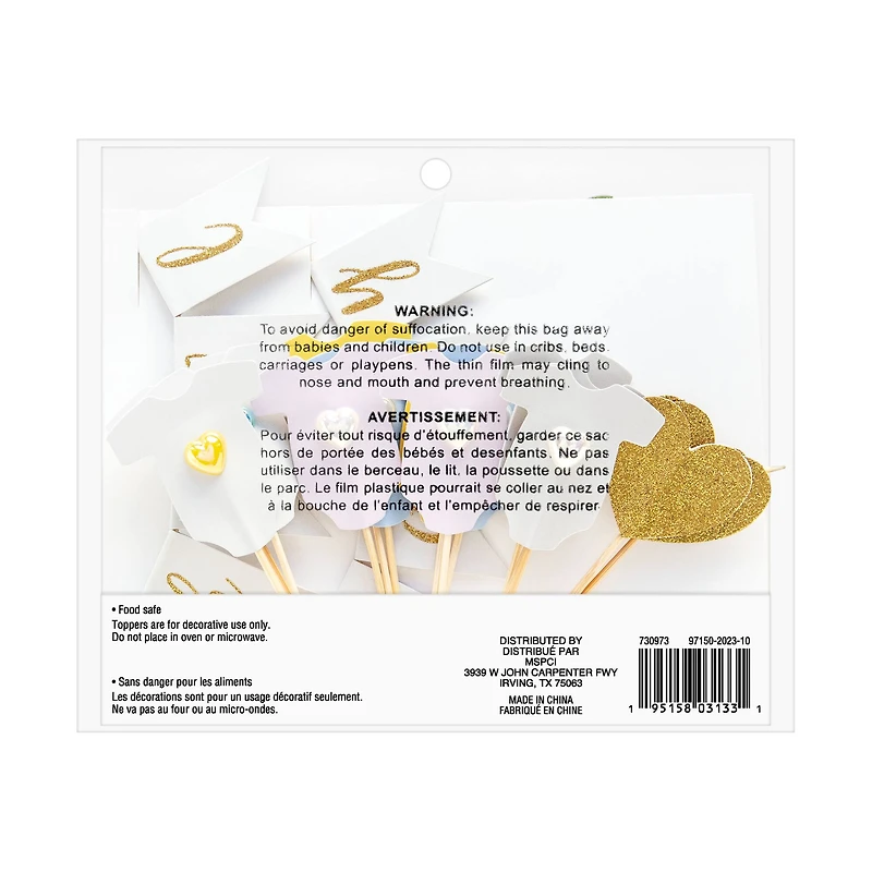 Hello Baby Cake Topper Set by Celebrate It™