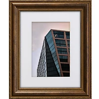 Craig Frames 4 Pack: Victoria Ornate Bronze Picture Frame with Mat