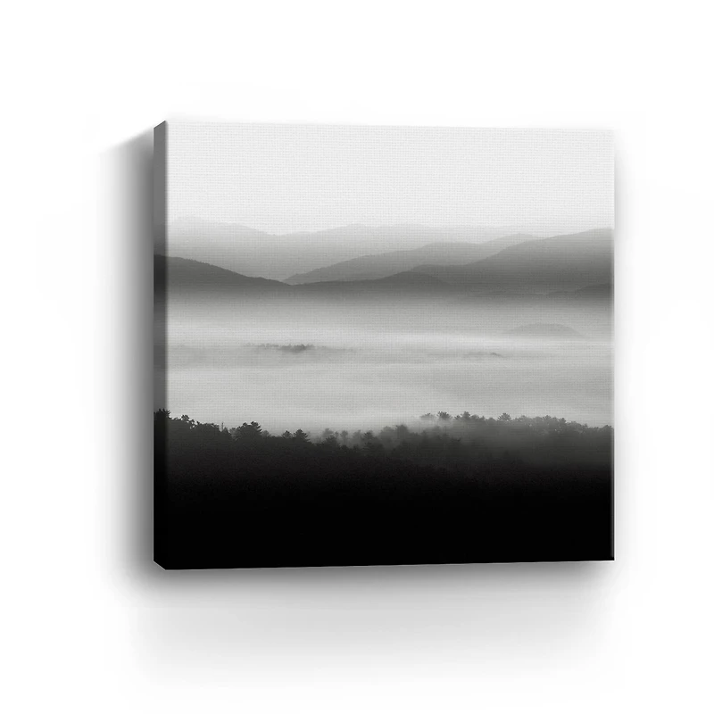Lumaprints Still Morning Smoky Mountains Canvas Wall Art