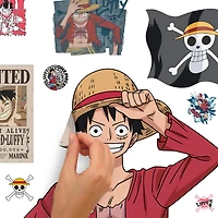 RoomMates One Piece Luffy Giant Peel & Stick Wall Decals