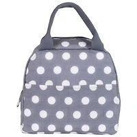 Steel Mill & Co.® Blue & White Dot Small Lunch Tote