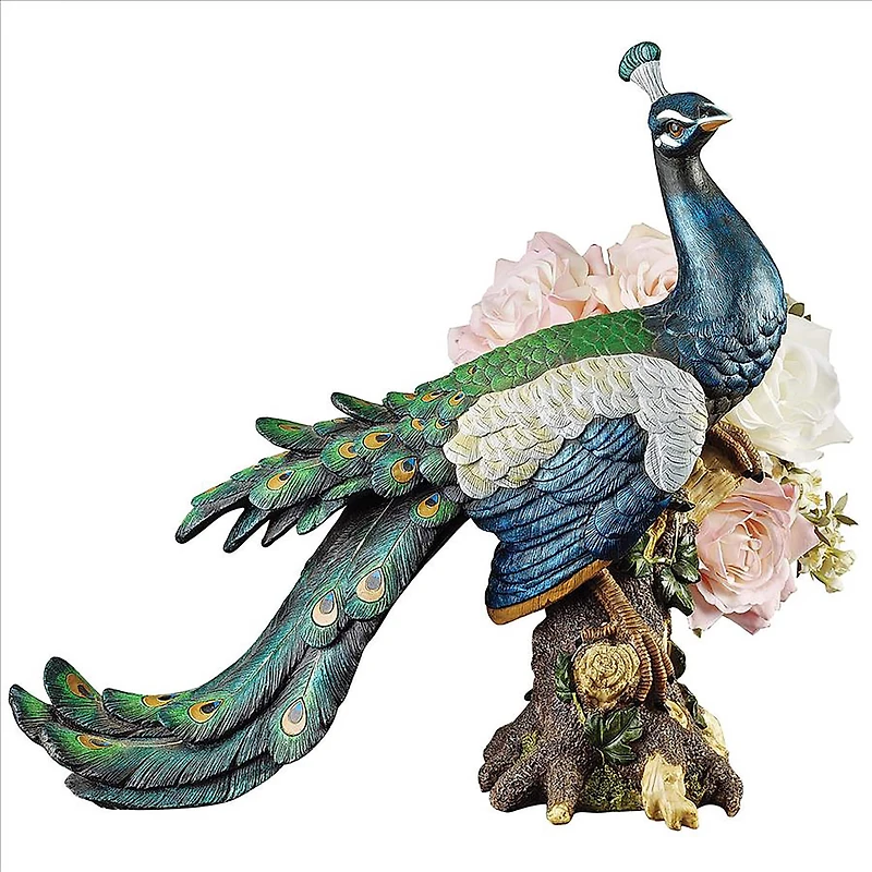 Design Toscano Palace Peacock Garden Statue