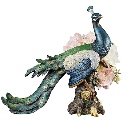 Design Toscano Palace Peacock Garden Statue
