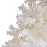 8ft. Unlit White Artificial Christmas Tree